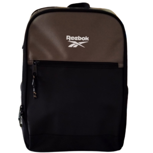 MOCHILA REEBOK BICOLOR (NEGRO Y MARRÓN)