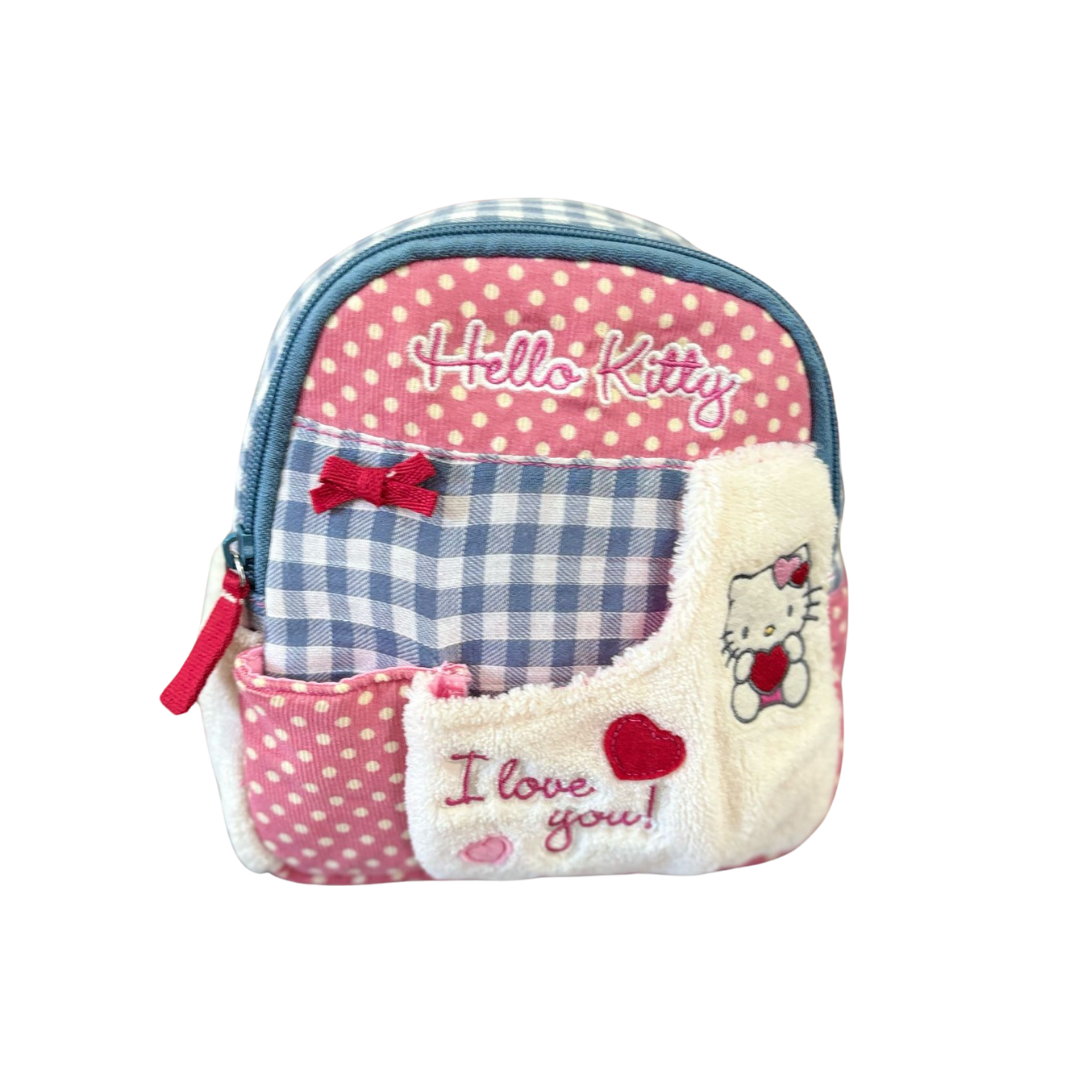 MINI MOCHILA HELLO KITTY – “I LOVE YOU”