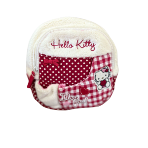 MINI MOCHILA HELLO KITTY – CUADROS ROJOS “I LOVE YOU”